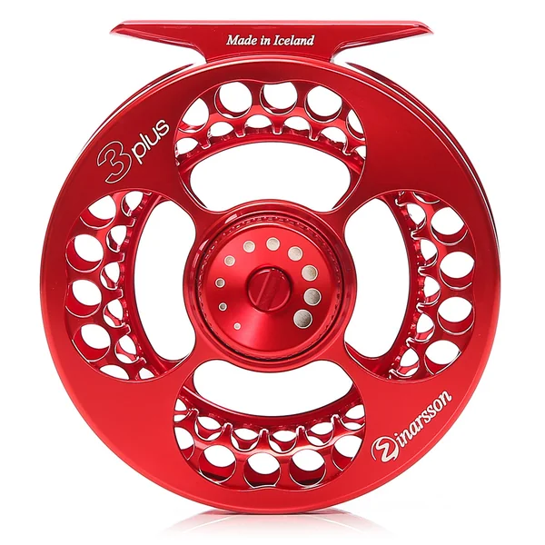Carrete de mosca Einarsson Plus rojo - Imagen 2