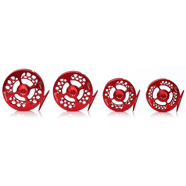 Carrete de mosca Einarsson Plus rojo - Imagen 4
