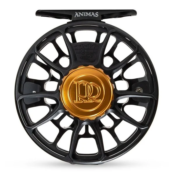 Carrete de mosca Ross Reels Animas negro mate