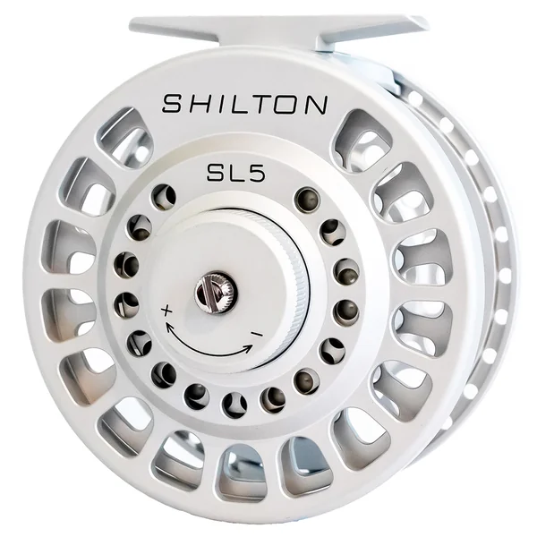 Carrete de mosca Shilton SL Series titanio