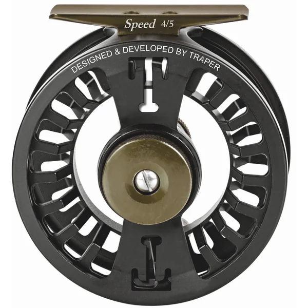 Carrete de mosca Traper Speed black - gunsmoke - Imagen 4