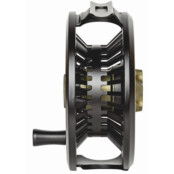 Carrete de mosca Traper Spider black - gunsmoke - Imagen 2