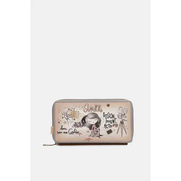 Cartera para pasaporte RFID Hollywood