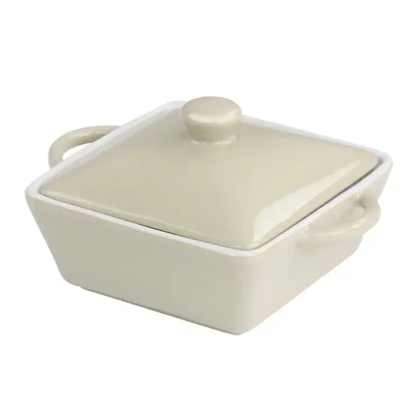 Caserola Martha Stewart With Lid 10cm Beige