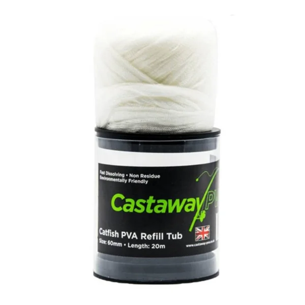CASTAWAY PVA 60 mm REFILL recarga 20m - Arapaima Fishing