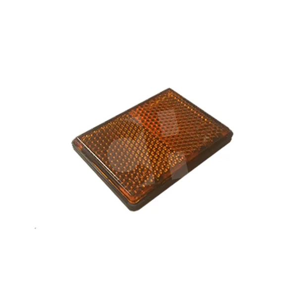 CATADIOPTRICO RECTANGULAR AMBAR PEQUEÑO