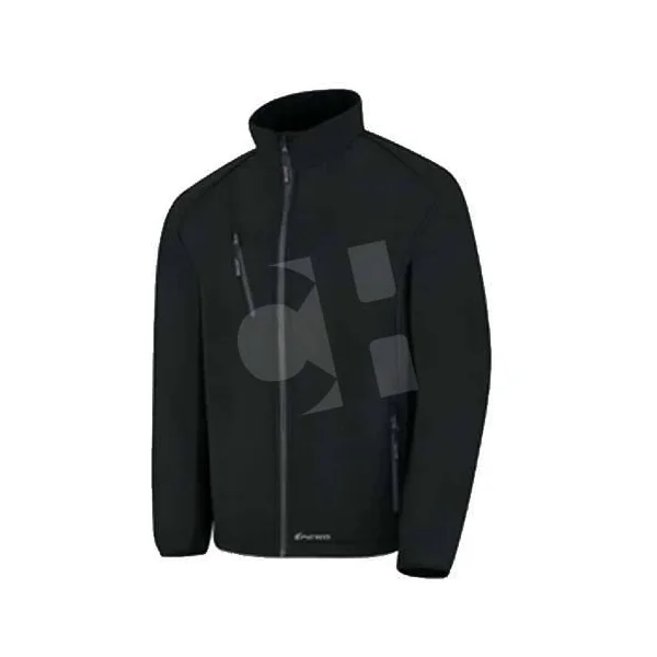 CAZADORA SOFT SHELL NEGRO CUARZO T-XL