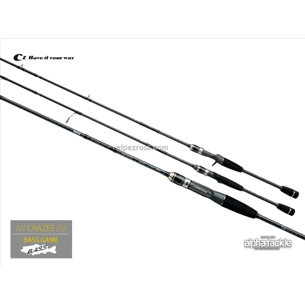 Caña Alpha Tackle Crazee Bass
