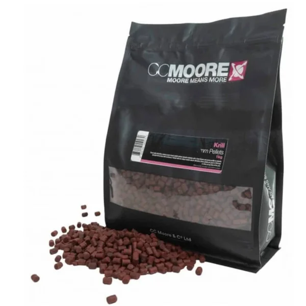 CCMOORE KRILL PELLETS 6mm 1kg - Arapaima Fishing