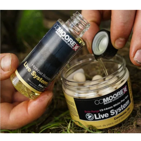 CCMOORE LIVE SYSTEM HOOKBAIT BOOSTER 50 ml - Arapaima Fishing - Imagen 2