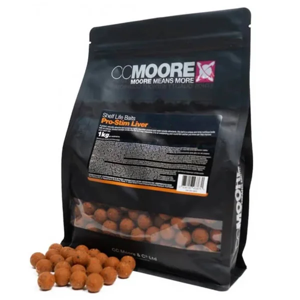 CCMOORE PRO-STIM LIVER Boilies 15 mm - Arapaima Fishing