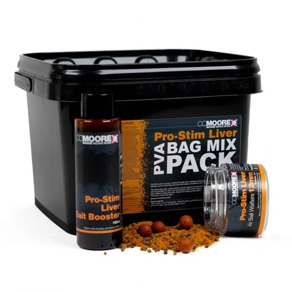 CCMOORE PRO-STIM LIVER PVA BAG MIX PACK - Arapaima Fishing
