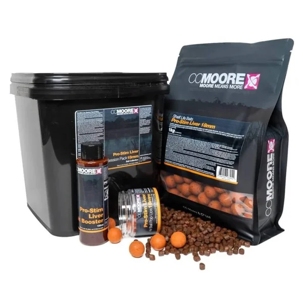 CCMOORE PRO-STIM LIVER SESSION PACK 18 mm - Arapaima Fishing