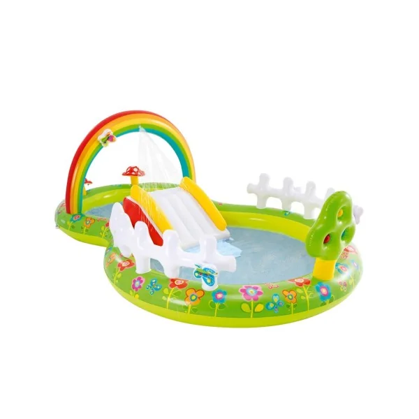 Centro de juegos hinchable INTEX jardín con pulverizador