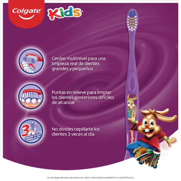 Cepillo Dental Colgate Kids Tandy 5+ - Imagen 3