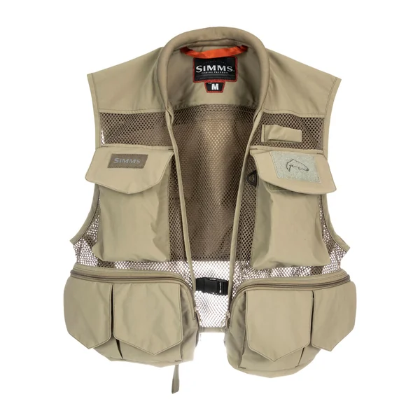 Chaleco Simms Tributary Vest bronceado