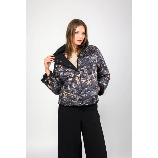 Chaqueta reversible gris - Imagen 4