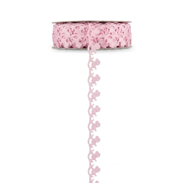 Cinta Caballitos Rosa 1.5 cm