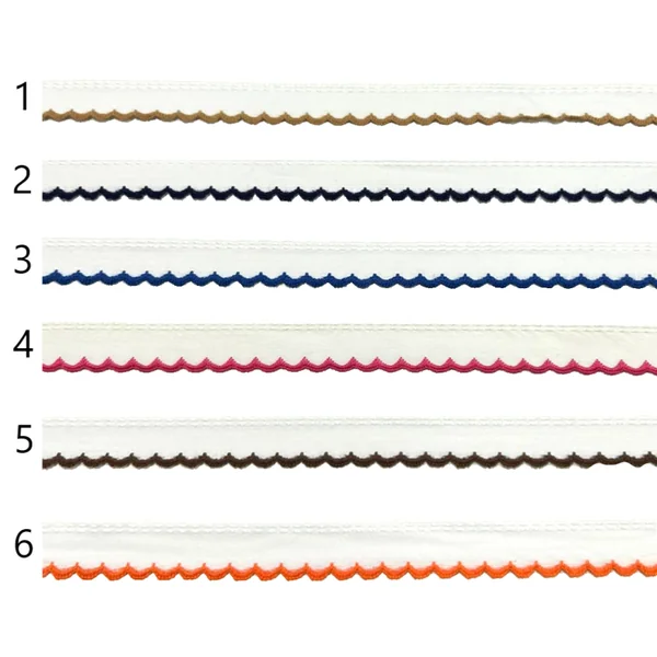 Cinta de remate Festoneado Ondas 2 cm