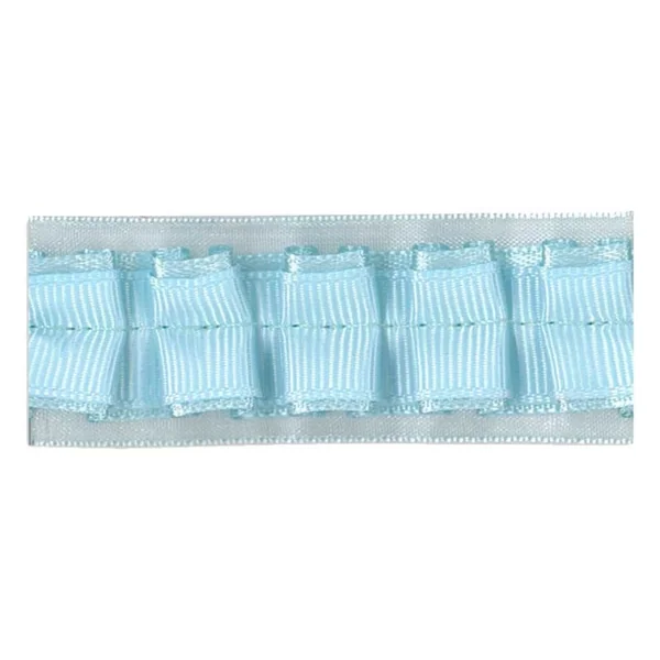 Cinta Entredós fruncido satén-grosgrain