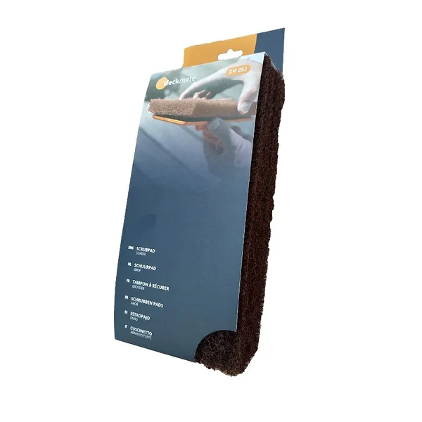 Coarse Scrubpad Marrón Pack 2 Deckmate DM252