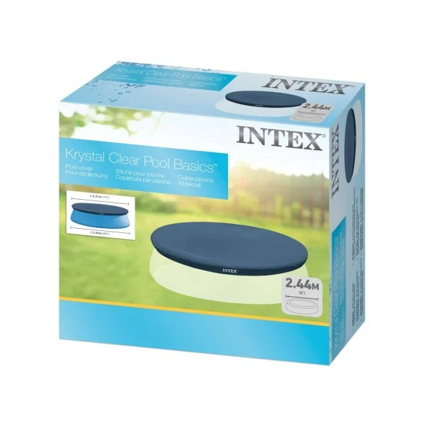 Cobertor INTEX para piscinas hinchable Easy Set 244 cm - Imagen 4