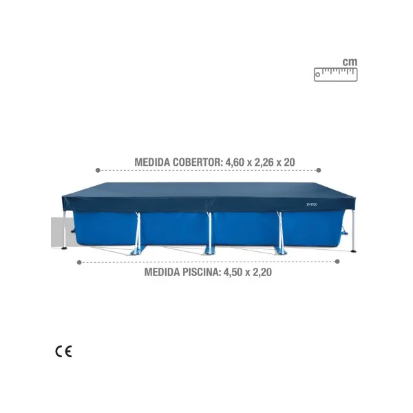 Cobertor piscina INTEX 460X226 cm - Imagen 4