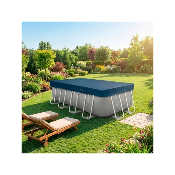 Cobertor piscina rectangular todo el año Deluxe 3,89x1,89 m - Imagen 2