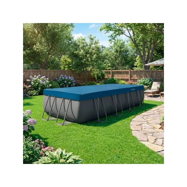 Cobertor piscina rectangular todo el año Deluxe 5,36x2,67 m - Imagen 2