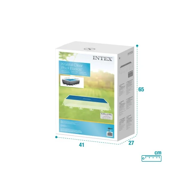 Cobertor solar piscina INTEX 549x274 cm - Imagen 7