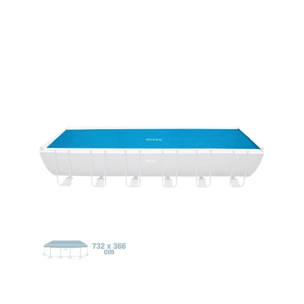 Cobertor solar piscina INTEX 732x366 cm - Imagen 3