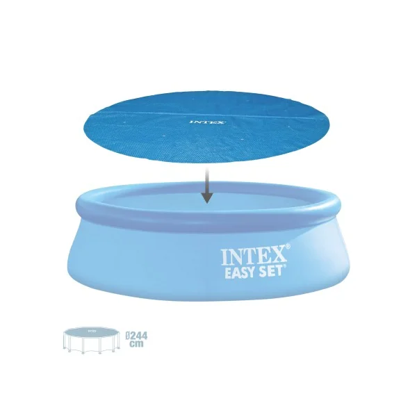 Cobertor solar piscina INTEX Ø244 cm - Imagen 3