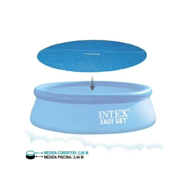 Cobertor solar piscina INTEX Ø244 cm - Imagen 3