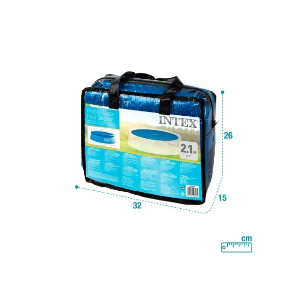 Cobertor solar piscina INTEX Ø244 cm - Imagen 7