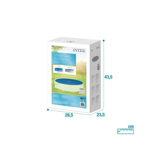 Cobertor solar piscina INTEX Ø305 cm - Imagen 8