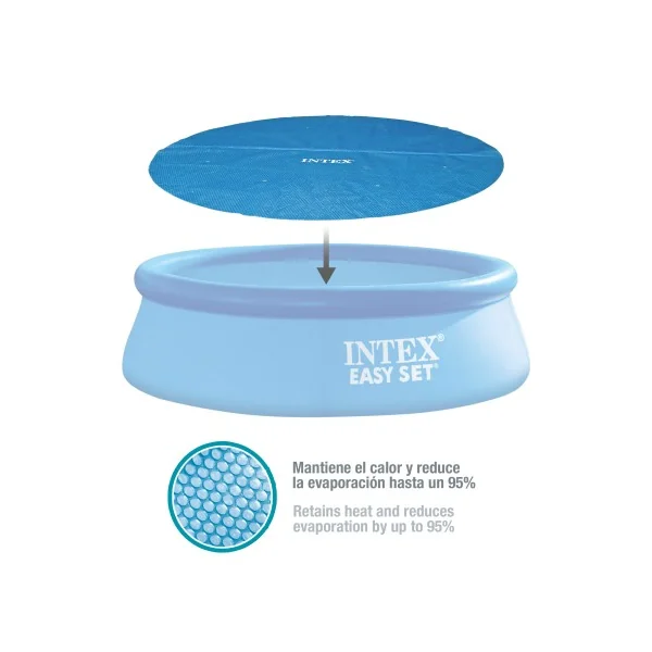 Cobertor solar piscina INTEX Ø366 cm - Imagen 5