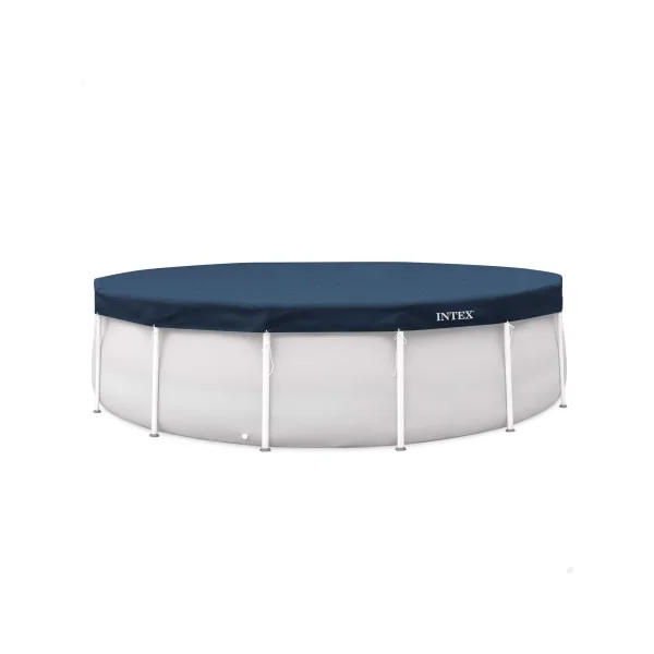 Cobertura de piscina circular todo o ano Deluxe Ø4,57 m