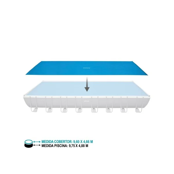 Cobertura de piscina solar INTEX 975x488 cm - Imagen 3