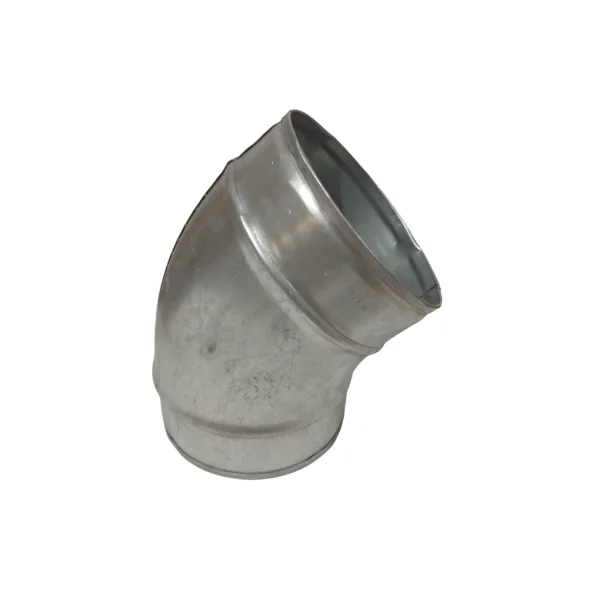 Codo 45º galvanizado 150Ø