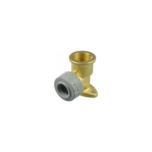 Codo 90º placa Hembra polibutileno 22 x 1/2"