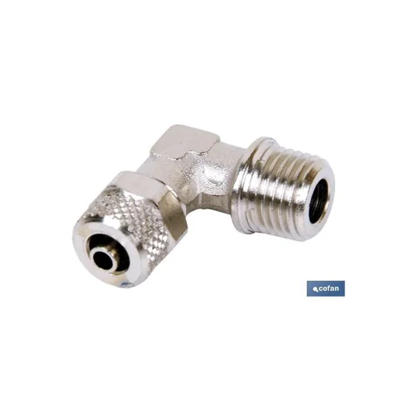 Codo macho rosca metrica t-6/4 m-12x1,5