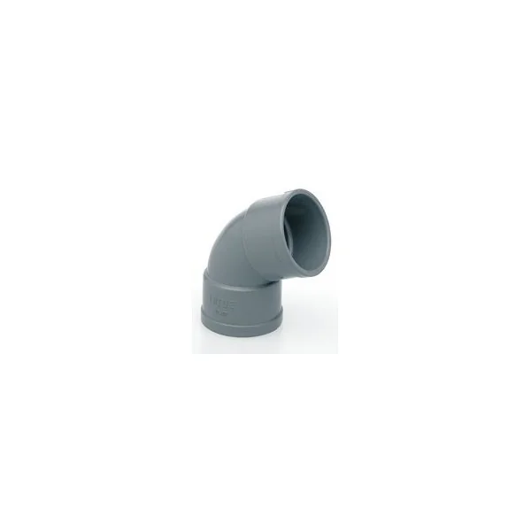 Codo pvc hh 40-67º