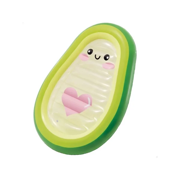 Colchoneta hinchable aguacate