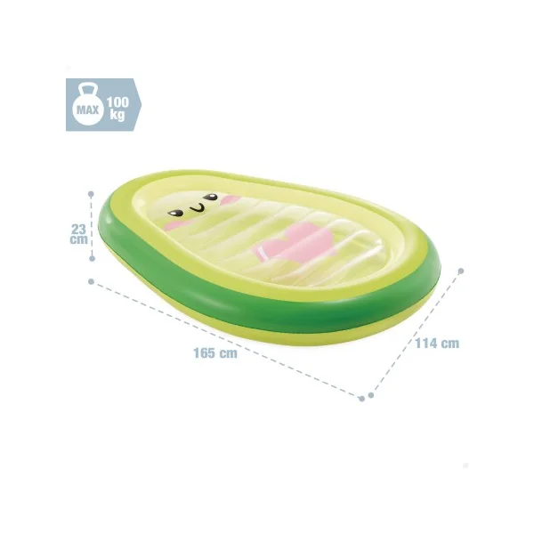 Colchoneta hinchable aguacate - Imagen 4
