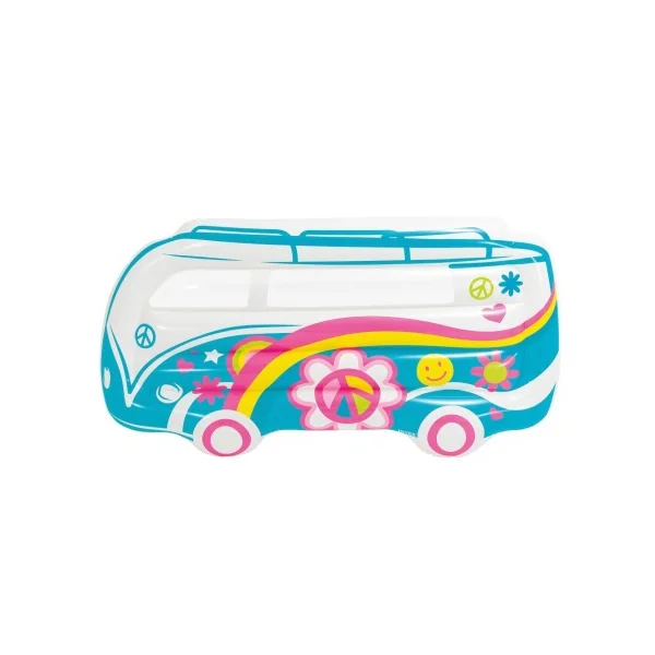 Colchoneta hinchable furgoneta hippie 178x23x91 cm