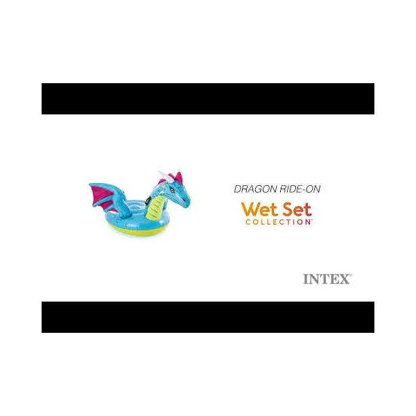 Colchoneta hinchable infantil INTEX dragón - Imagen 2
