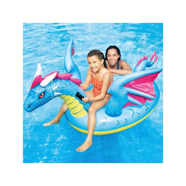 Colchoneta hinchable infantil INTEX dragón - Imagen 3