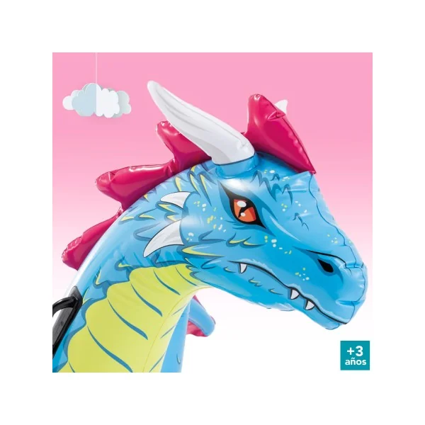 Colchoneta hinchable infantil INTEX dragón - Imagen 6