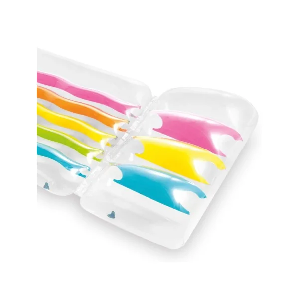 Colchoneta hinchable INTEX arcoíris 84x203 cm - Imagen 3