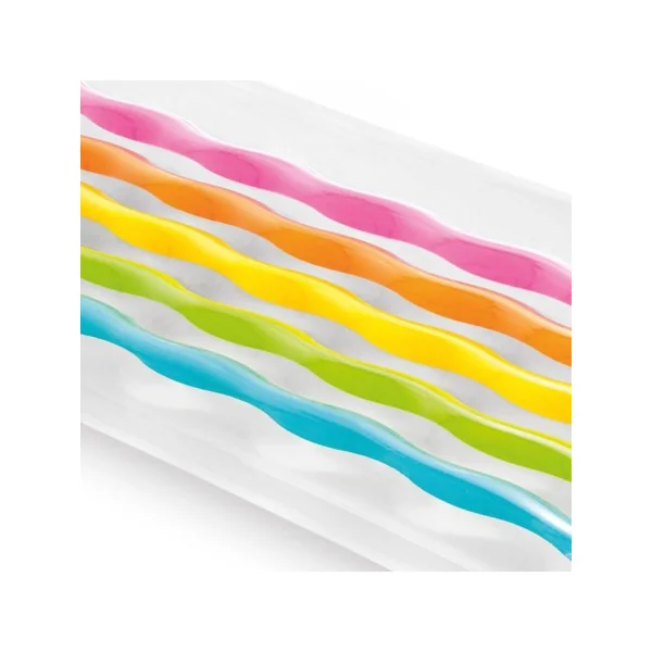 Colchoneta hinchable INTEX arcoíris 84x203 cm - Imagen 6
